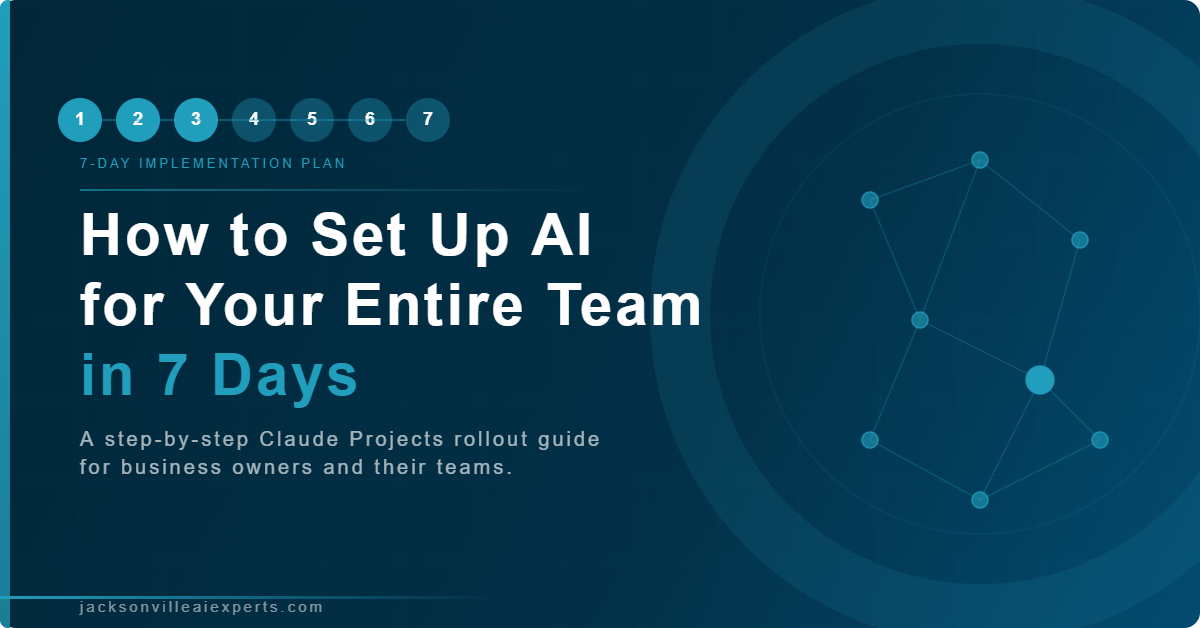How to Set Up AI for Your Entire Team in 7 Days